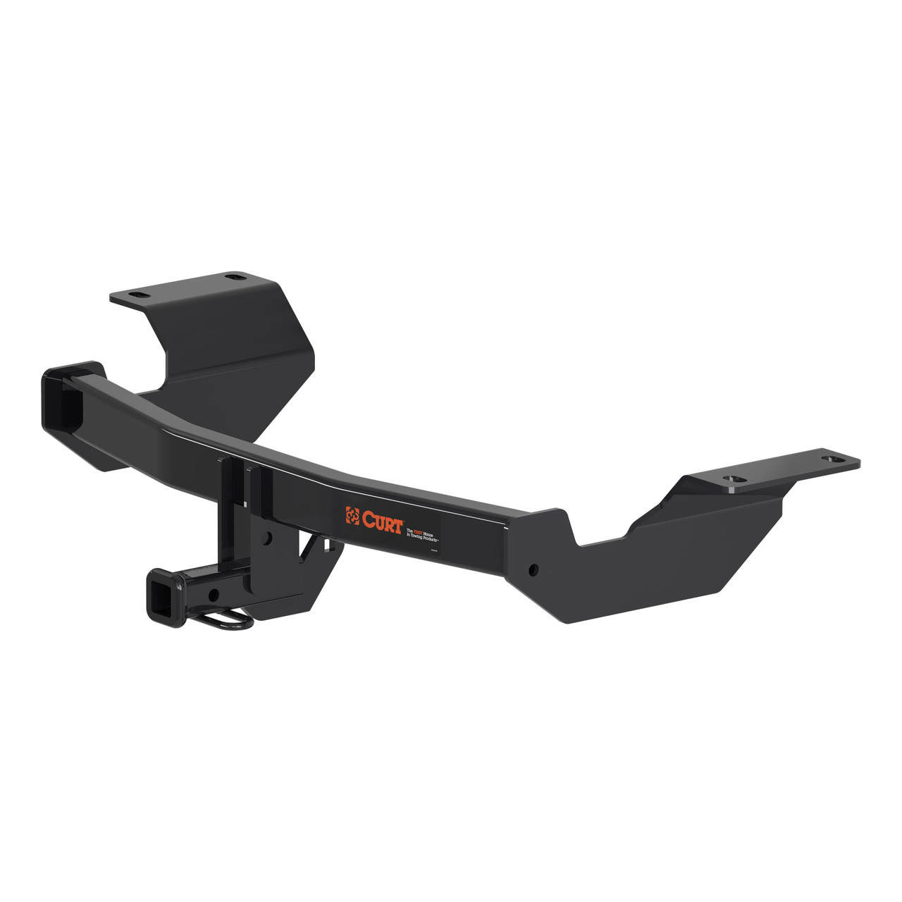 2017 - 2026 Honda CR-V Excluding hybrid with kick sensor Curt 1-1/4", Class 2 Trailer Tow Hitch + 4-flat Wiring Kit 12169