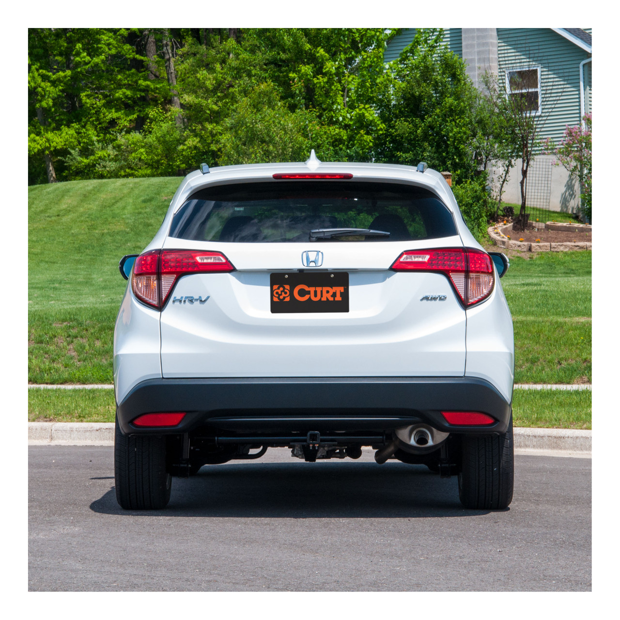 2016 - 2022 Honda HR-V Curt 1-1/4", Class 1 Trailer Tow Hitch + 4-flat Wiring Kit 11416