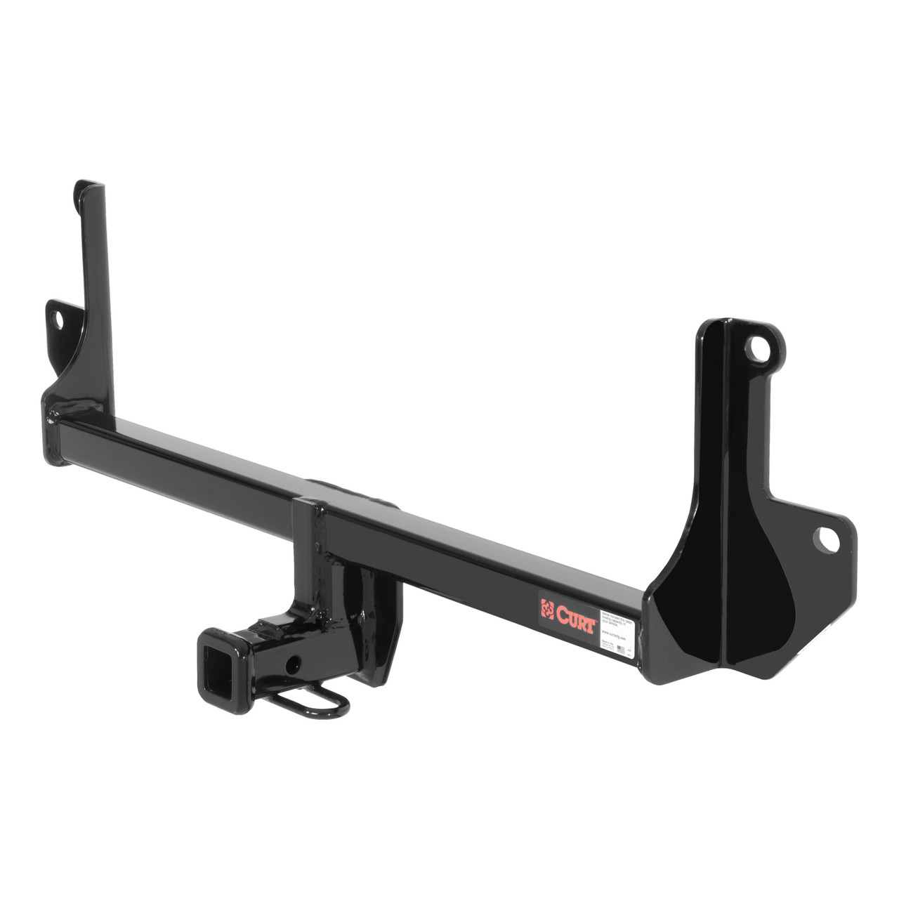 2008 - 2011 BMW 128i Curt 1-1/4", Class 1 Trailer Tow Hitch + 4-flat Wiring Kit 11184