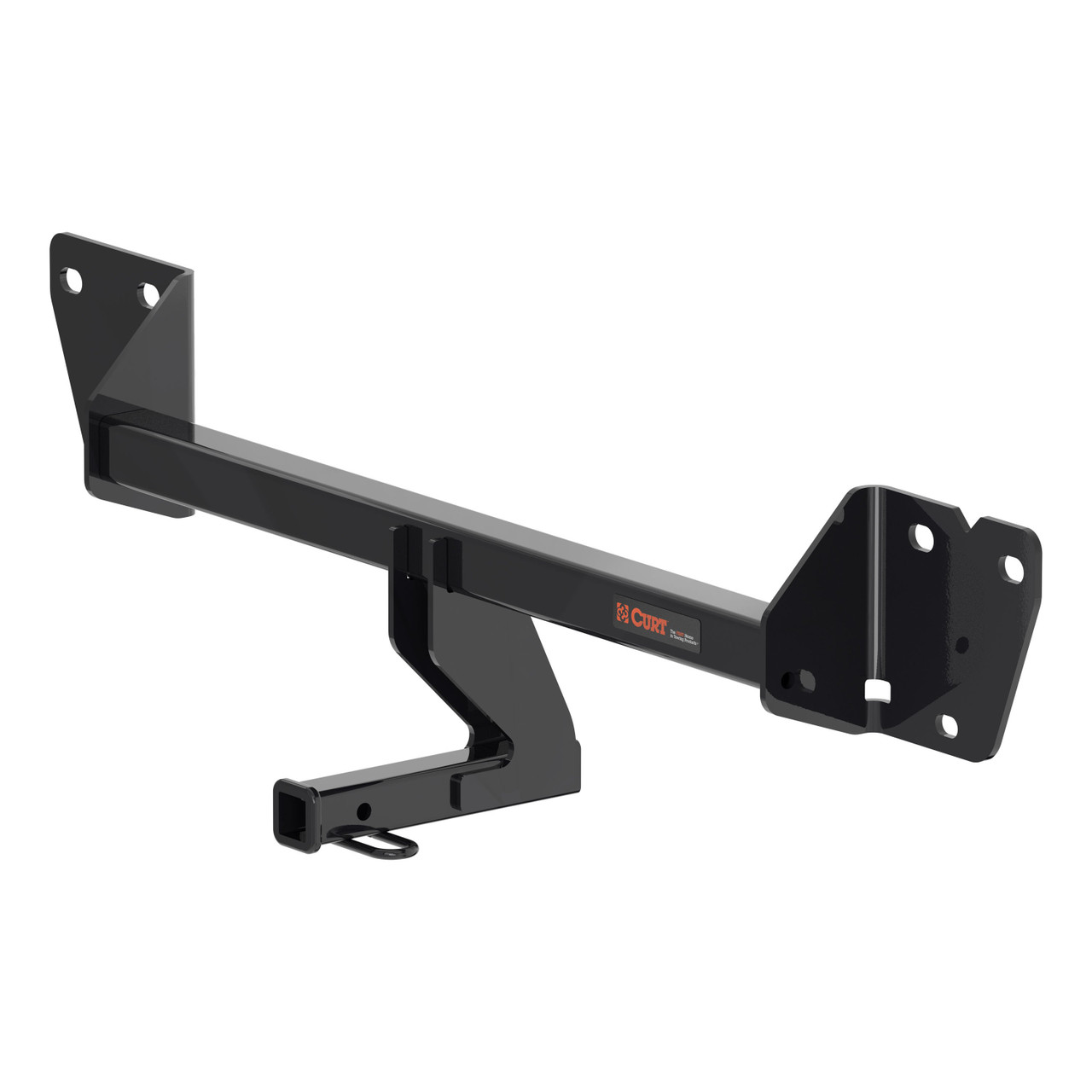 2020 - 2026 Buick Encore GX Excluding hands free liftgate & With LED taillights Curt 1-1/4", Class 1 Trailer Tow Hitch + 4-flat Wiring Kit 11612-1