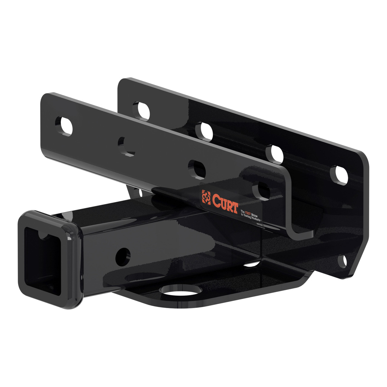 2018 - 2026 Jeep Wrangler JL, excluding diesel Curt 2", Class 3 Trailer Tow Hitch + 4-flat Wiring Kit 13392