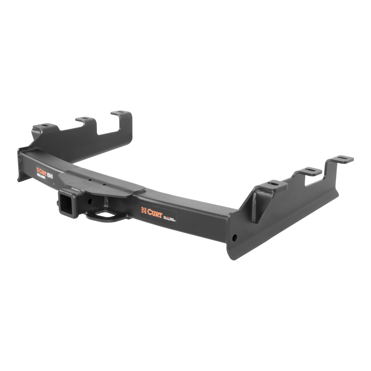 2001 - 2006 Chevrolet Silverado 3500 6' bed, factory replacement hitch Curt 2", Class 5 Trailer Tow Hitch + 4-flat Wiring Kit 15302