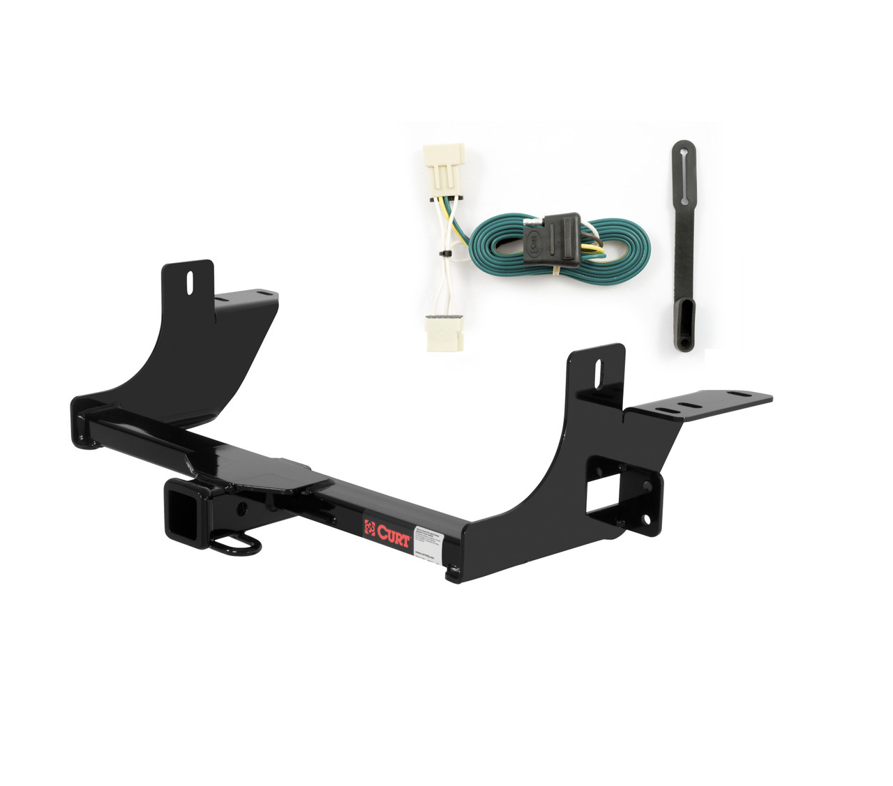 06 - 09 Chevrolet Uplander 121" wheelbase only Curt 2", Class 3 Trailer Tow Hitch + 4-flat Wiring Kit 13336 06 - 09 Chevrolet Uplander 121" wheelbase only Curt 2", Class 3 Trailer Tow Hitch + 4-flat Wiring Kit 13336