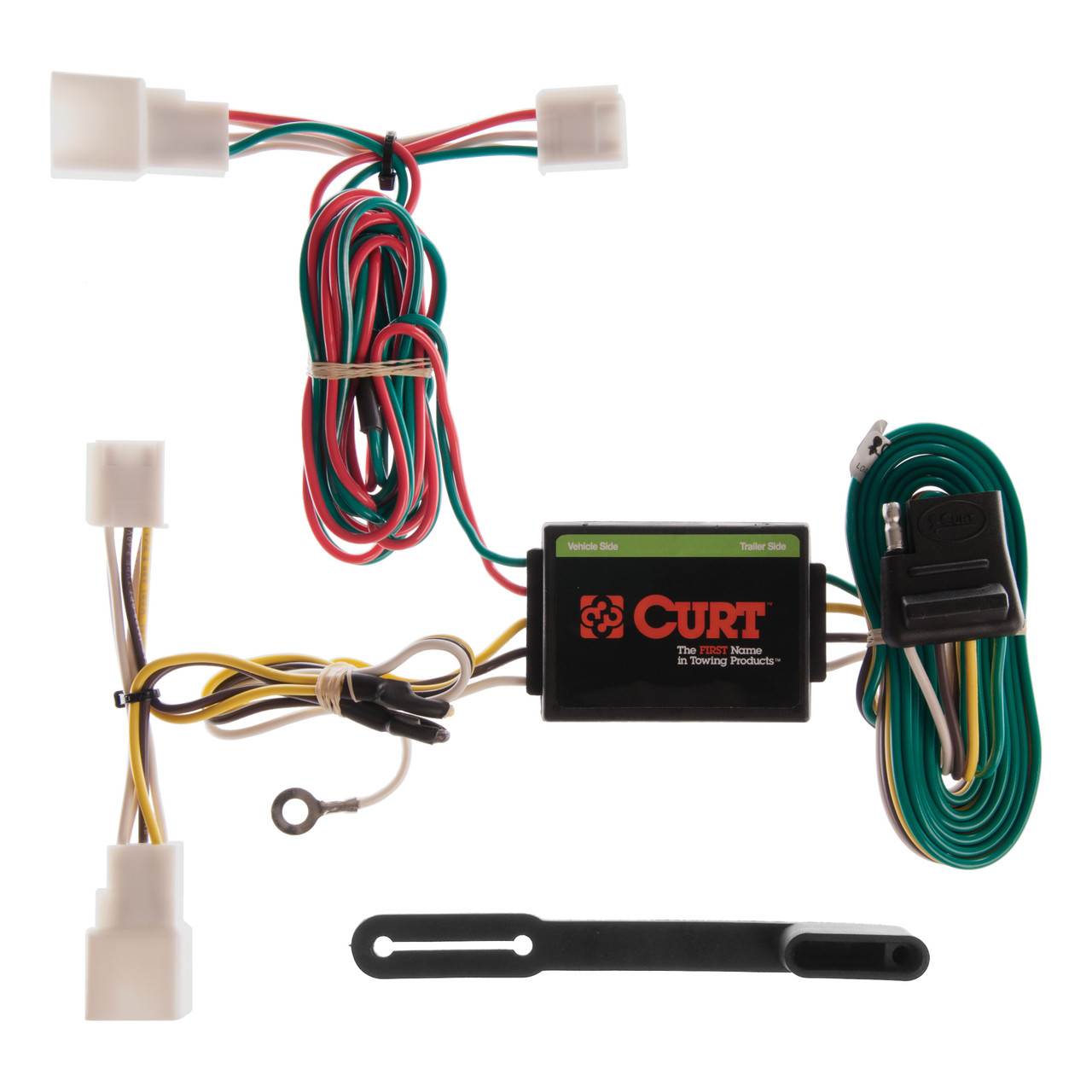 02 - 06 Toyota Camry Curt 1-1/4", Class 2 Trailer Tow Hitch + 4-flat Wiring Kit 12339