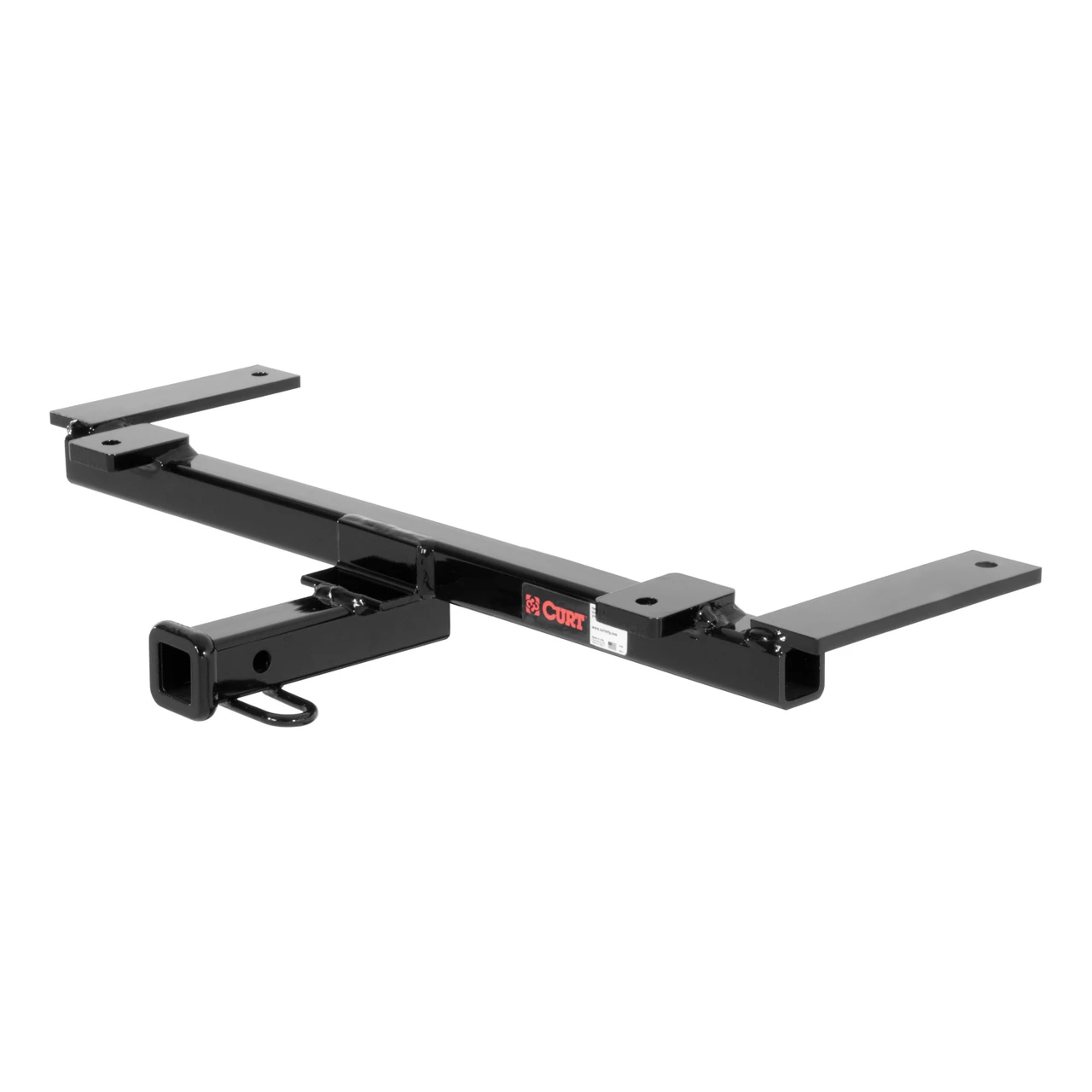 1997 - 2004 Chevrolet Corvette Coupe and convertible, excluding dual mode exhaust Curt 1-1/4", Class 1 Trailer Tow Hitch + 4-flat Wiring Kit 11034