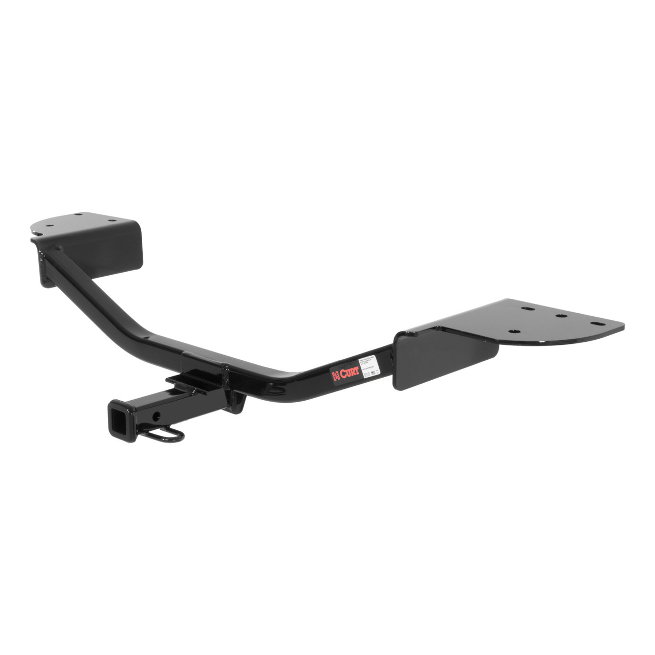 2007 - 2016 Volkswagen Eos Curt 1-1/4", Class 1 Trailer Tow Hitch + 4-flat Wiring Kit 11090