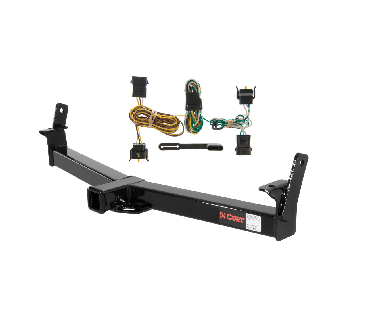 01 - 03 Ford Explorer Sport Curt 2", Class 3 Trailer Tow Hitch + 4-flat Wiring Kit 13033