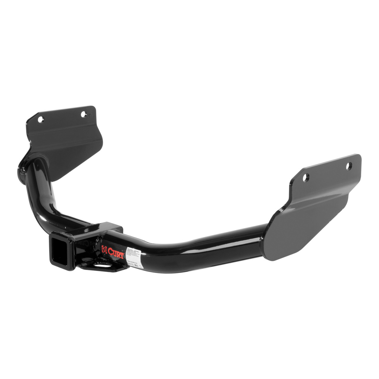 2011 - 2013 Dodge Durango Excluding SRT Curt 2", Class 3 Trailer Tow Hitch + 4-flat Wiring Kit 13182