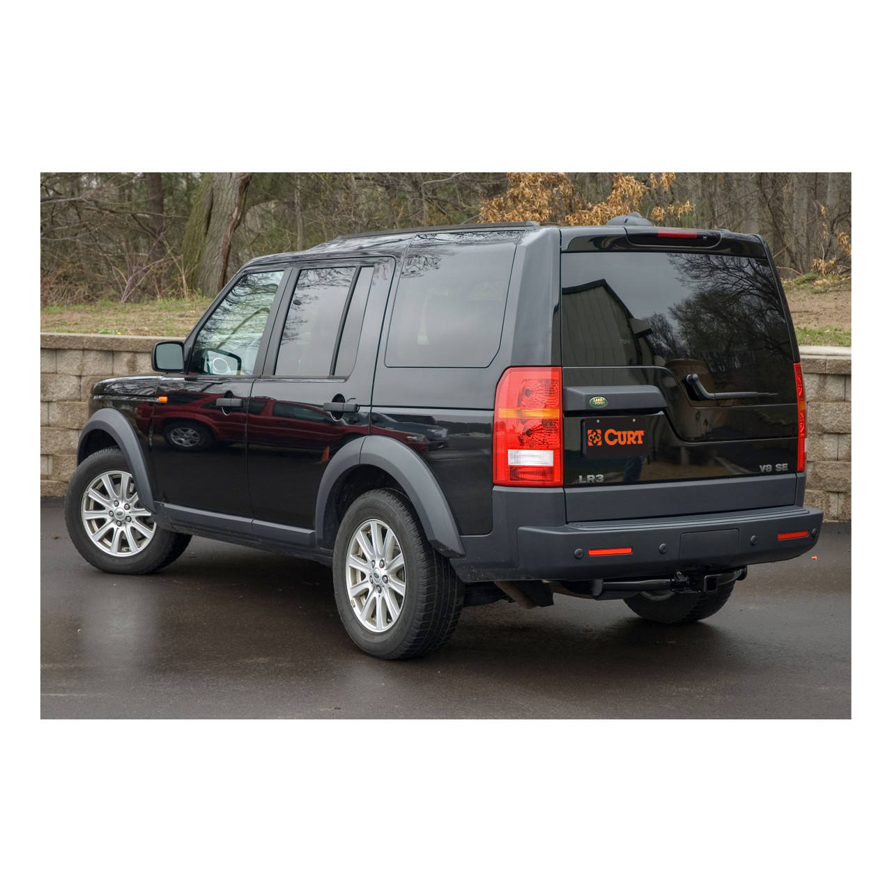 2006 - 2013 Land Rover Range Rover Sport HSE Curt 2", Class 3 Trailer Tow Hitch + 4-flat Wiring Kit 13456