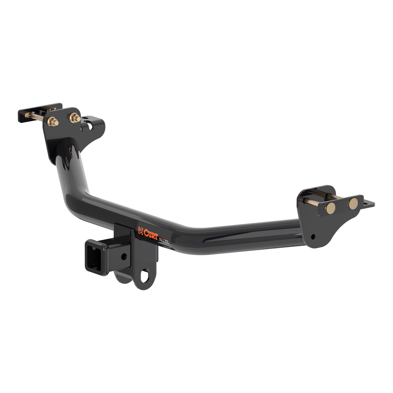 2018 - 2022 Mitsubishi Outlander Phev Curt 2", Class 3 Trailer Tow Hitch + 4-flat Wiring Kit 13398
