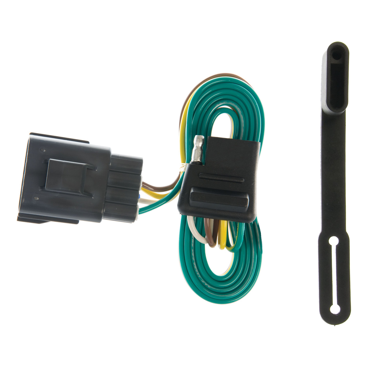 2003 - 2005 Lincoln Aviator Fits beneath factory 1-1/4" receiver Curt 2", Class 3 Trailer Tow Hitch + 4-flat Wiring Kit 13550