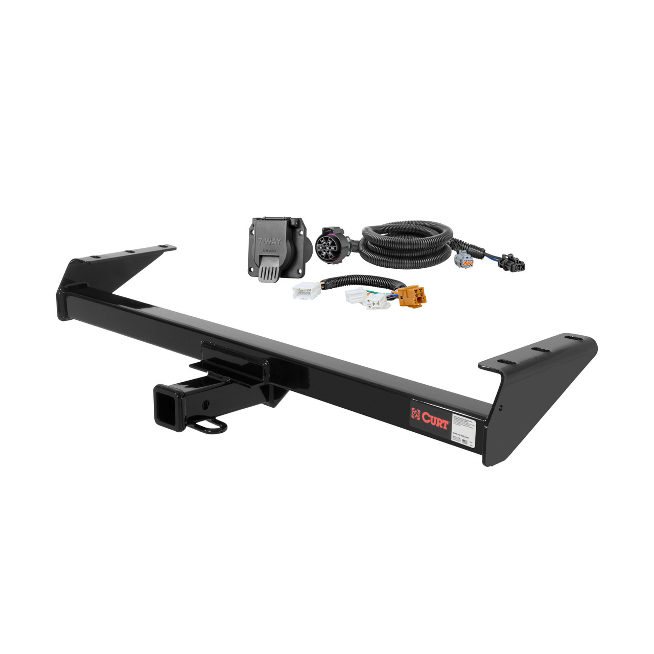 09 - 12 Suzuki Equator Curt 2", Class 3 Trailer Tow Hitch + 7-way Wiring Kit 13241