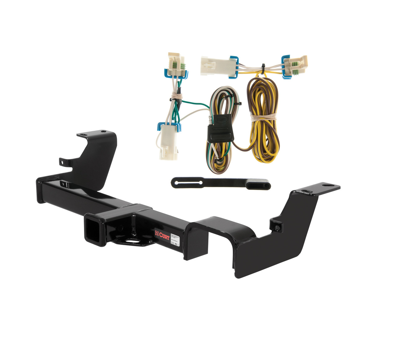 01 - 05 Pontiac Aztek Curt 2", Class 3 Trailer Tow Hitch + 4-flat Wiring Kit 13469