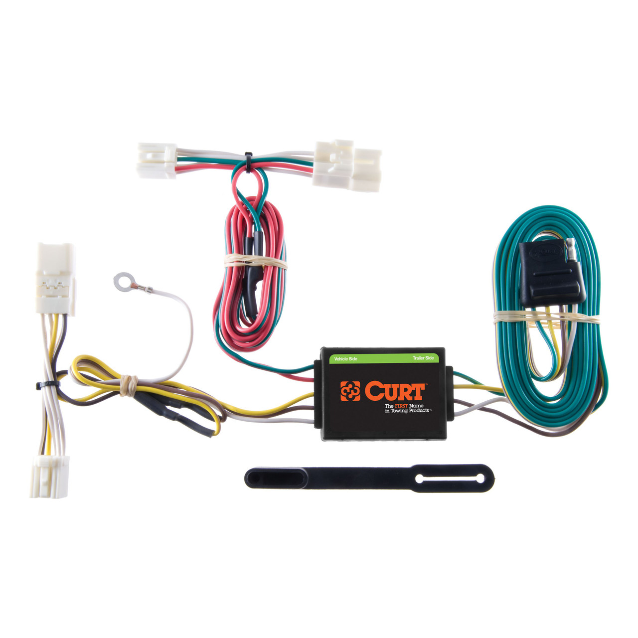 2011 - 2014 Scion xD Curt 1-1/4", Class 1 Trailer Tow Hitch + 4-flat Wiring Kit 11134
