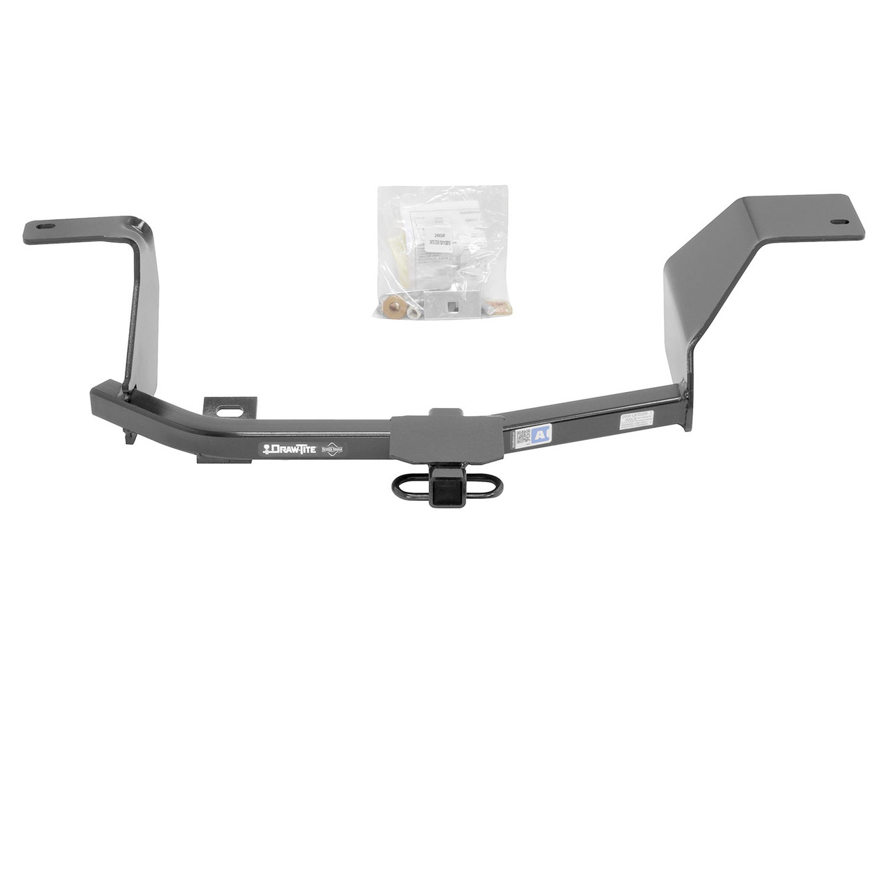 Draw-tite Class 1 Trailer Hitch, 1-1/4" Square Receiver, Black for Select Nissan Versa Note 24909