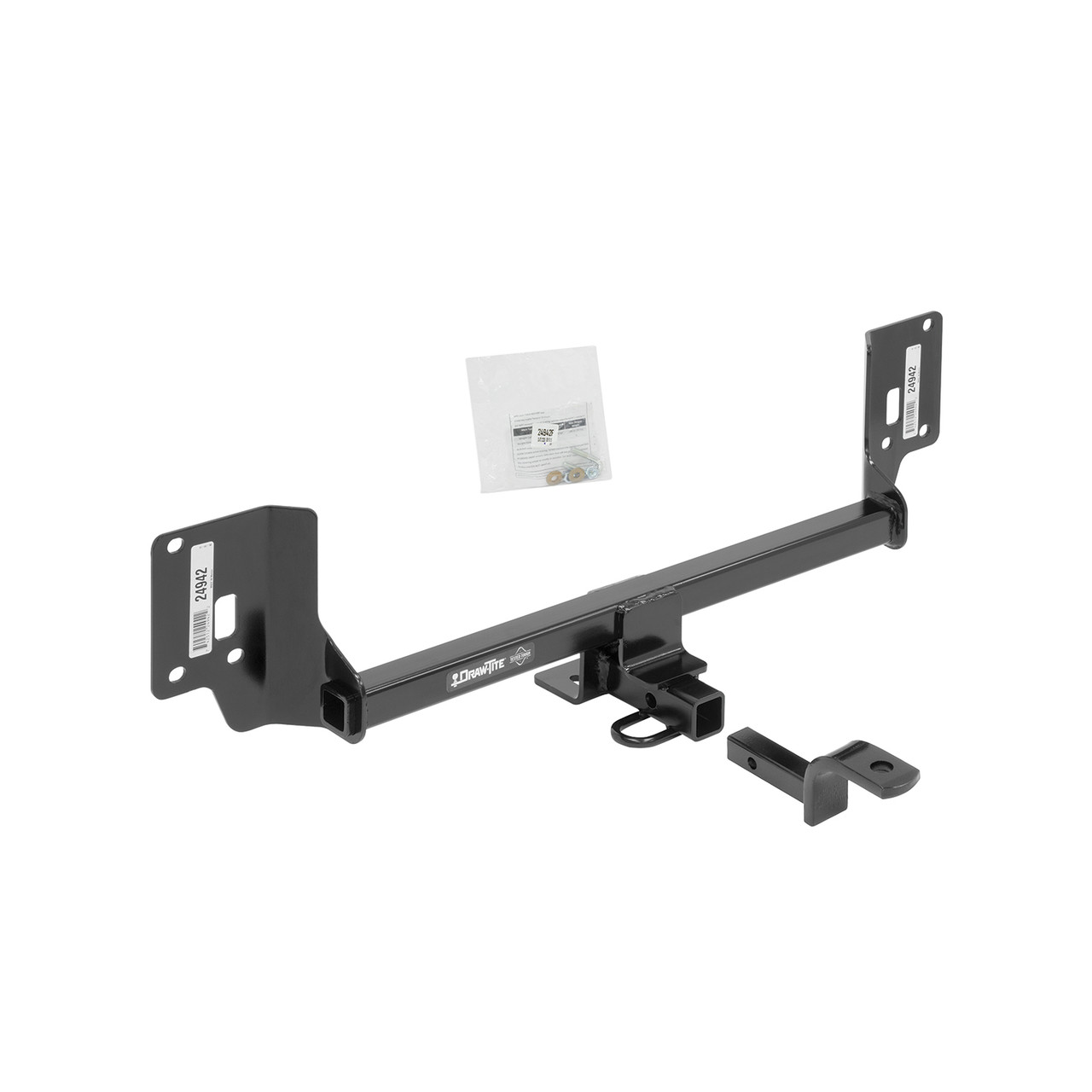 Draw-tite Class 1 Trailer Hitch, 1-1/4" Square Receiver, Black for Select Acura TLX 24942