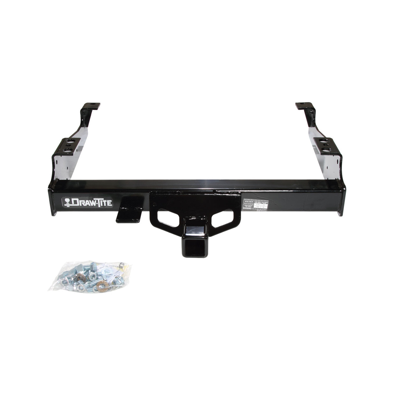 Draw-tite Class 4 Trailer Hitch, 2" Square Receiver, Black for Select Ford F-350 Super Duty, Ford F-450 Super Duty, Ford F-550 Super Duty 41547