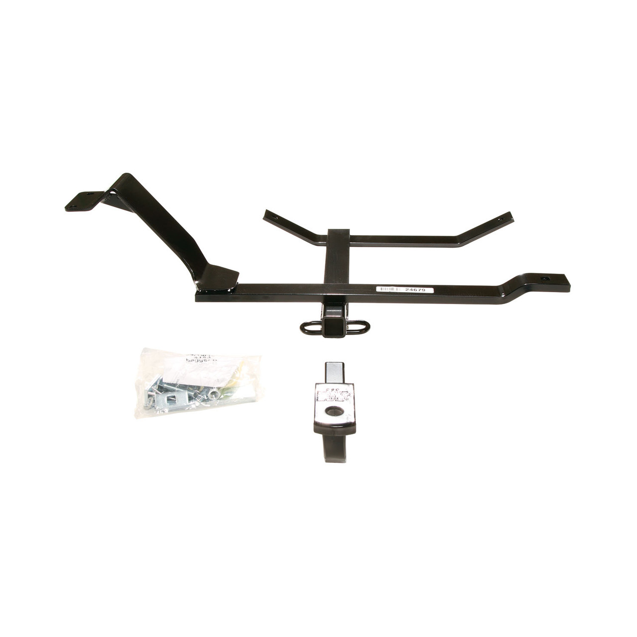 Draw-tite Class 1 Trailer Hitch, 1-1/4" Square Receiver, Black for Select Volkswagen Beetle, Volkswagen Golf, Volkswagen Golf City 24679