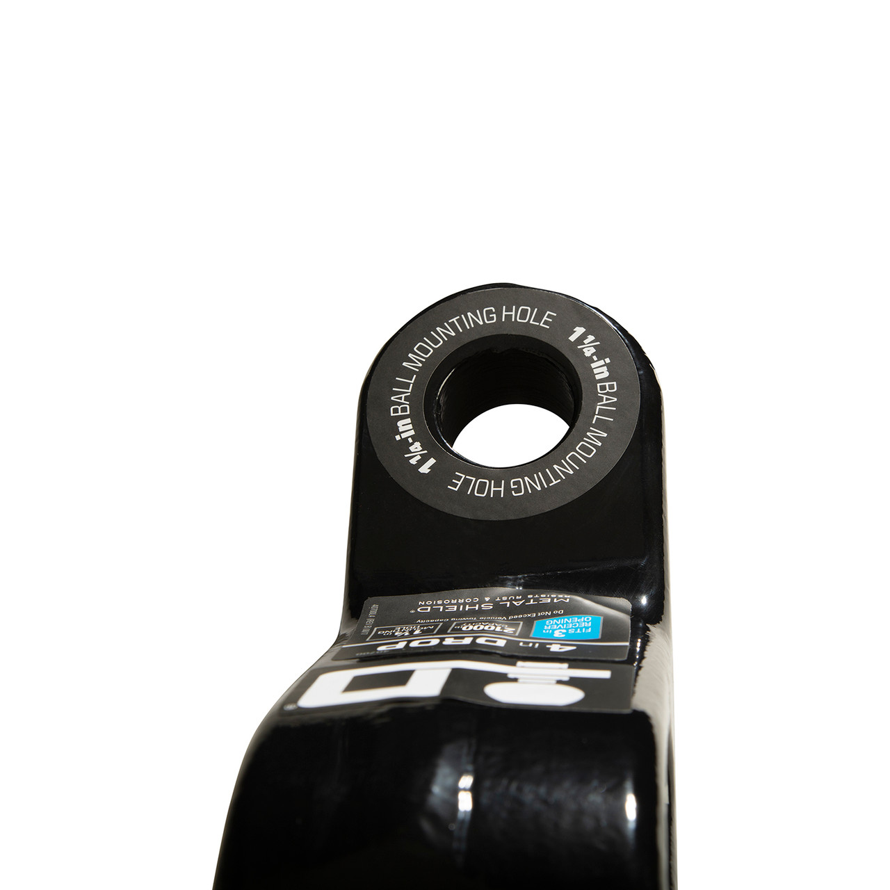 Draw-Tite Trailer Hitch Ball Mount, Fits 3 Inch Square Receiver, 4 Inch Drop, 2 Inch Rise, 21,000 lbss. Capacity, Black