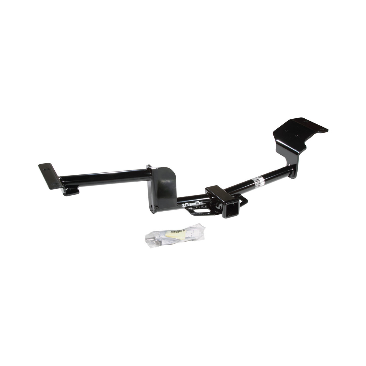Draw-tite Class 3 Trailer Hitch, 2" Square Receiver, Black for Select Ford Flex, Lincoln MKT 75679