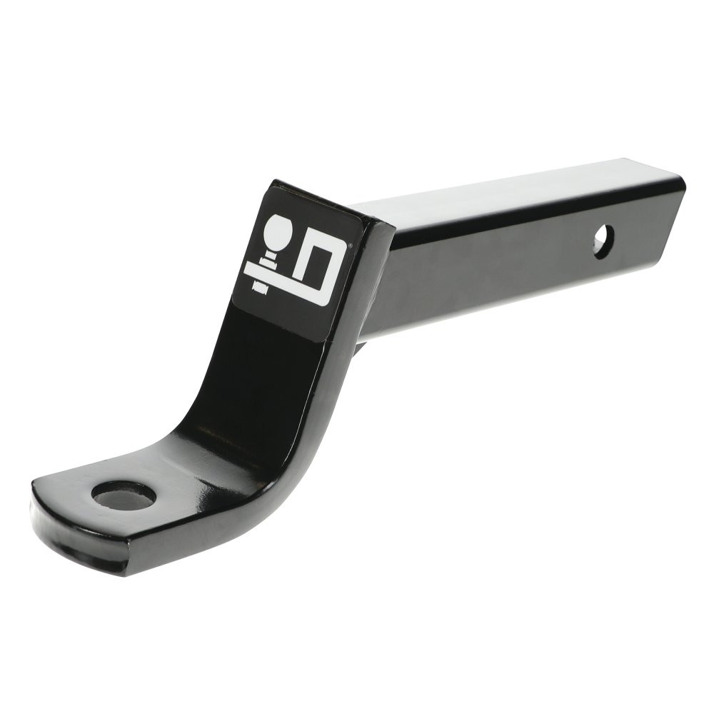 Draw-Tite Trailer Hitch Ball Mount, Fits 2 Inch Square Receiver, 4 Inch Drop, 2.75 Inch Rise, 6,000 lbss. Capacity, Black