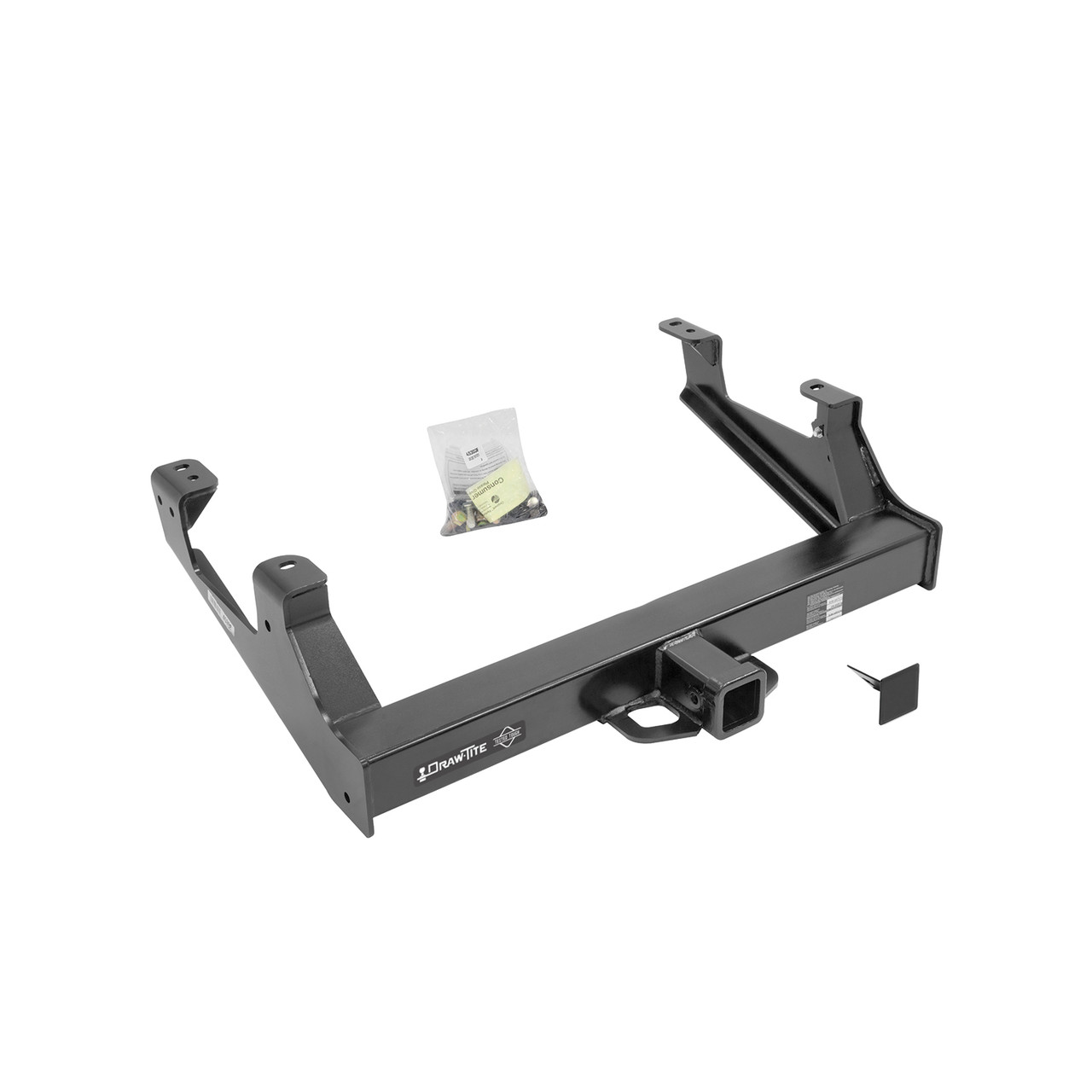 Draw-tite Titan® Class 5 Trailer Hitch, 2-1/2" Square Receiver, Black for Select Chevrolet Silverado 2500 HD, Chevrolet Silverado 3500 HD, GMC Sierra 2500 HD, GMC Sierra 3500 HD 45511