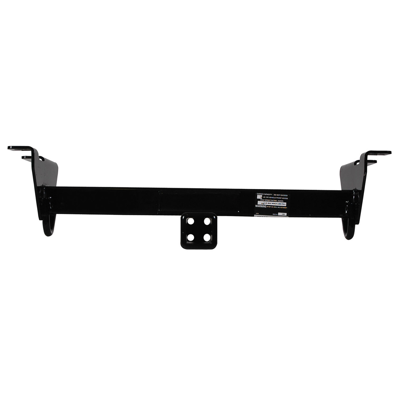 Draw-tite Front Mount Hitch Receiver, 2-Inch Receiver, Black DT65023