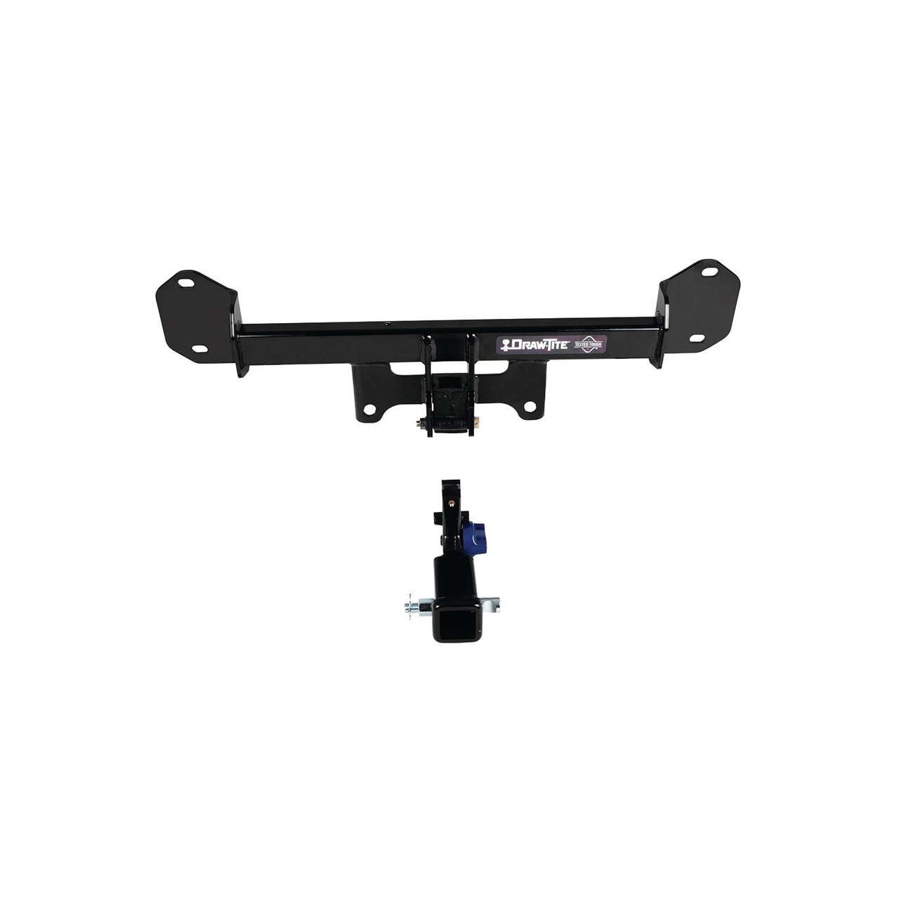 Draw-tite Hidden Hitch® Completely Hidden Trailer Hitch 2" Removable Receiver, Black for Select BMW X3, BMW X4 76906