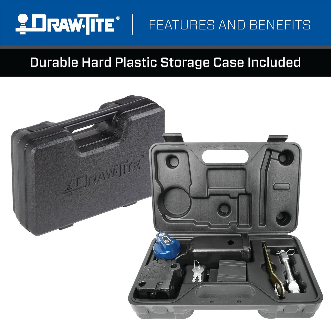 Draw-tite Completely Hidden Trailer Hitch 2 Inch Removable Receiver for Select Chrysler Grand Caravan, Chrysler Pacifica, Chrysler Voyager 76916