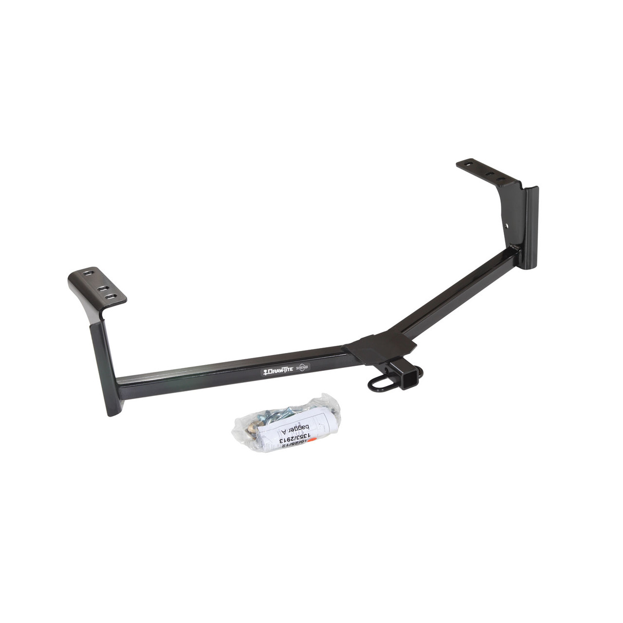Draw-tite Class 1 Trailer Hitch, 1-1/4" Square Receiver, Black for Select Ford Fusion, Lincoln MKZ 24897