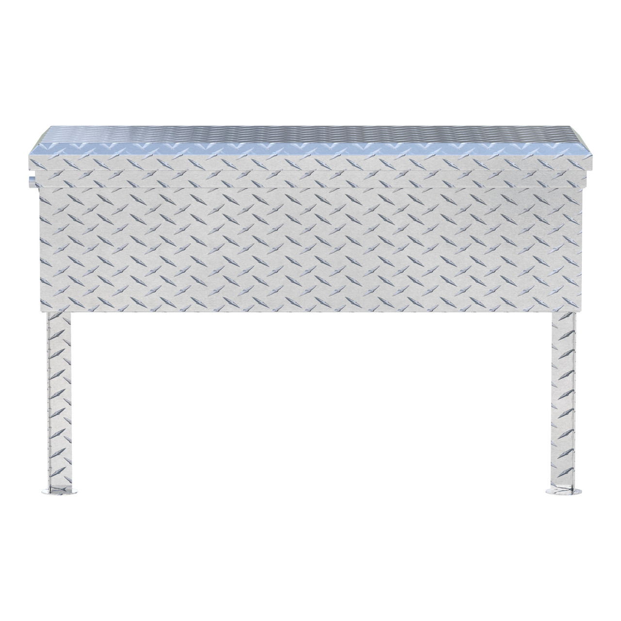 UWS Bright Aluminum 36" Truck Side Tool Box with Low Profile TBSM-36-LP