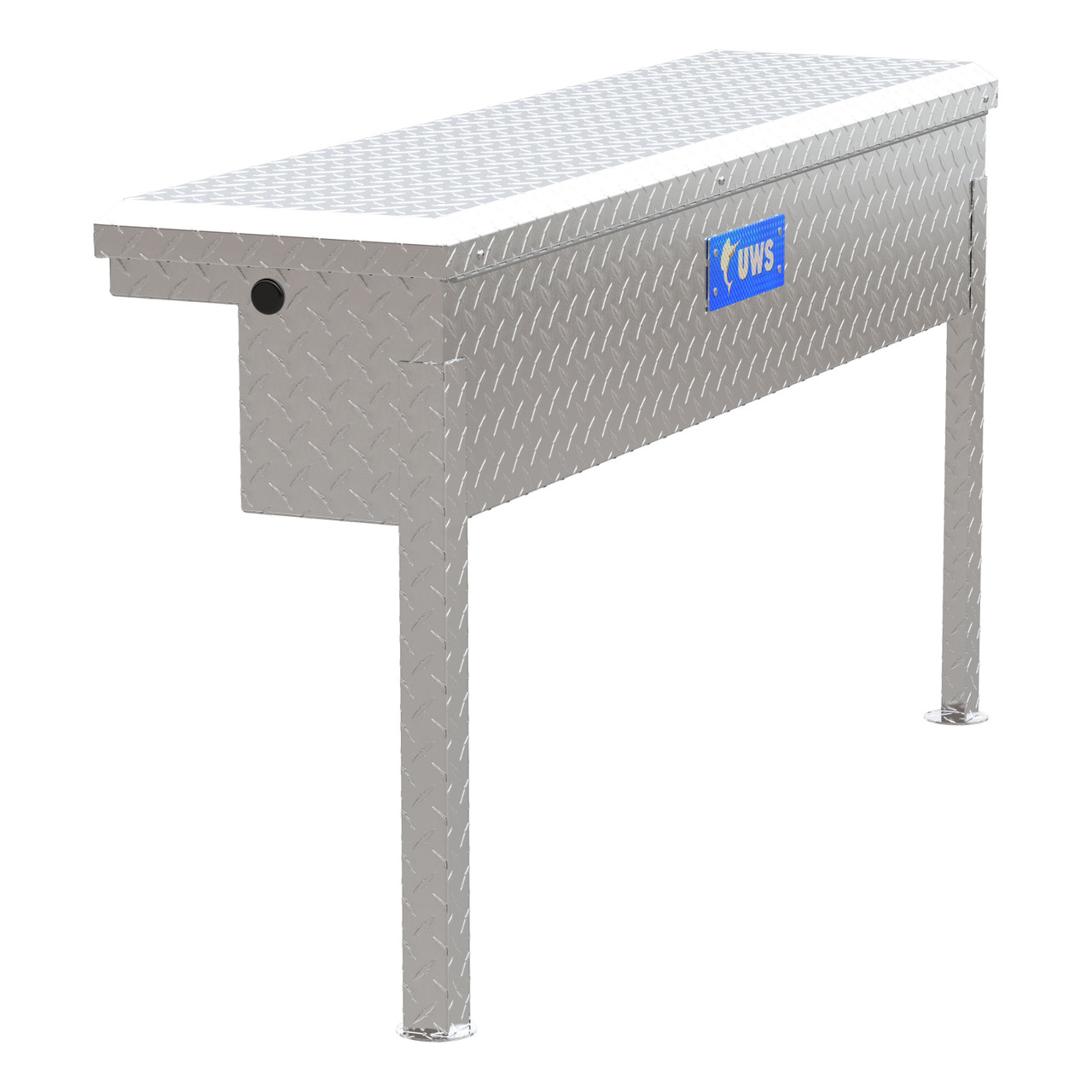 UWS Bright Aluminum 48" Truck Side Tool Box with Low Profile (Heavy Packaging) EC30201