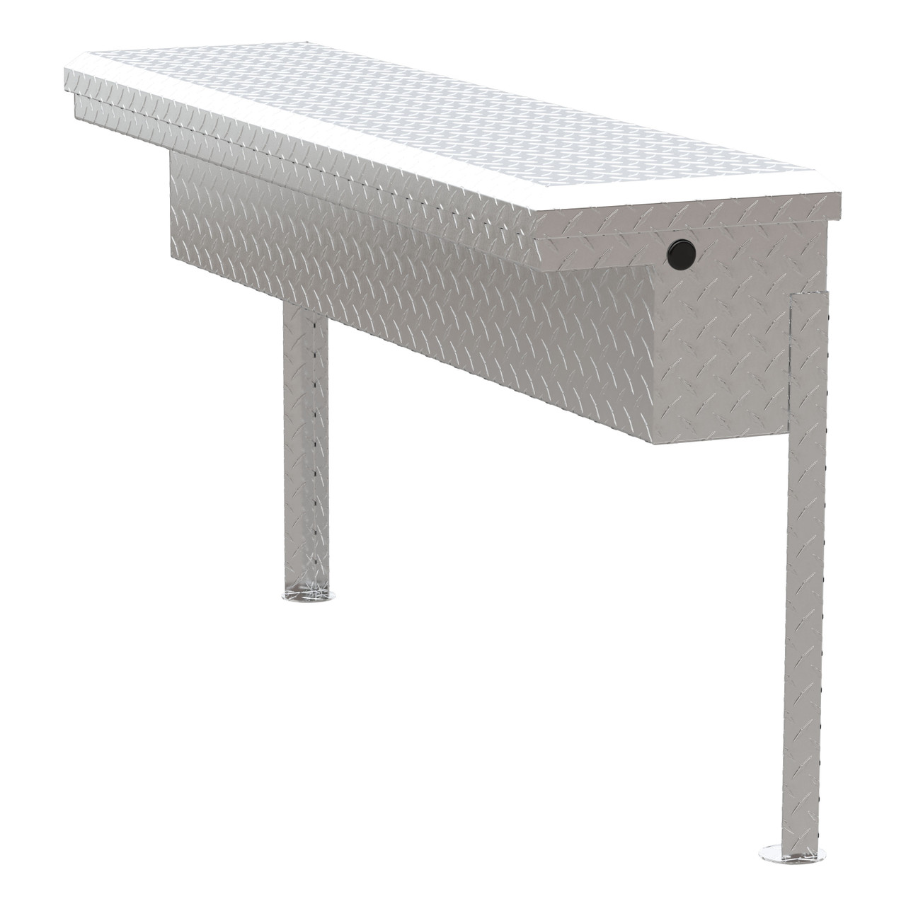 UWS Bright Aluminum 48" Truck Side Tool Box with Low Profile (Heavy Packaging) EC30201