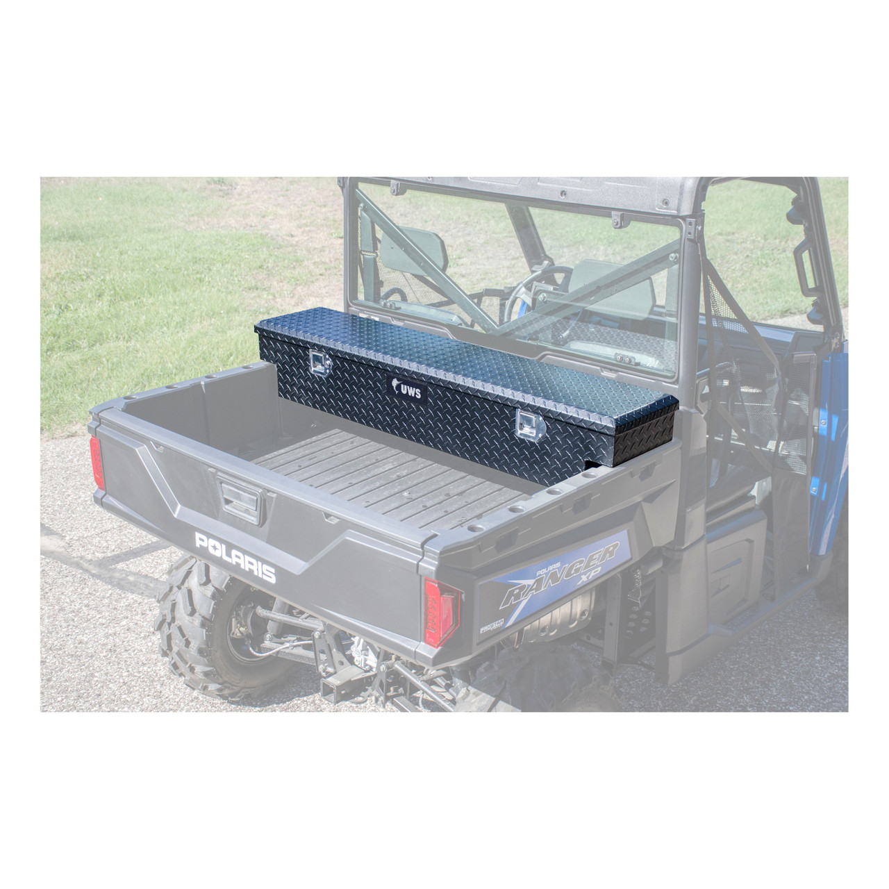 UWS Matte Black Aluminum UTV Tool Box UTV-59-MB