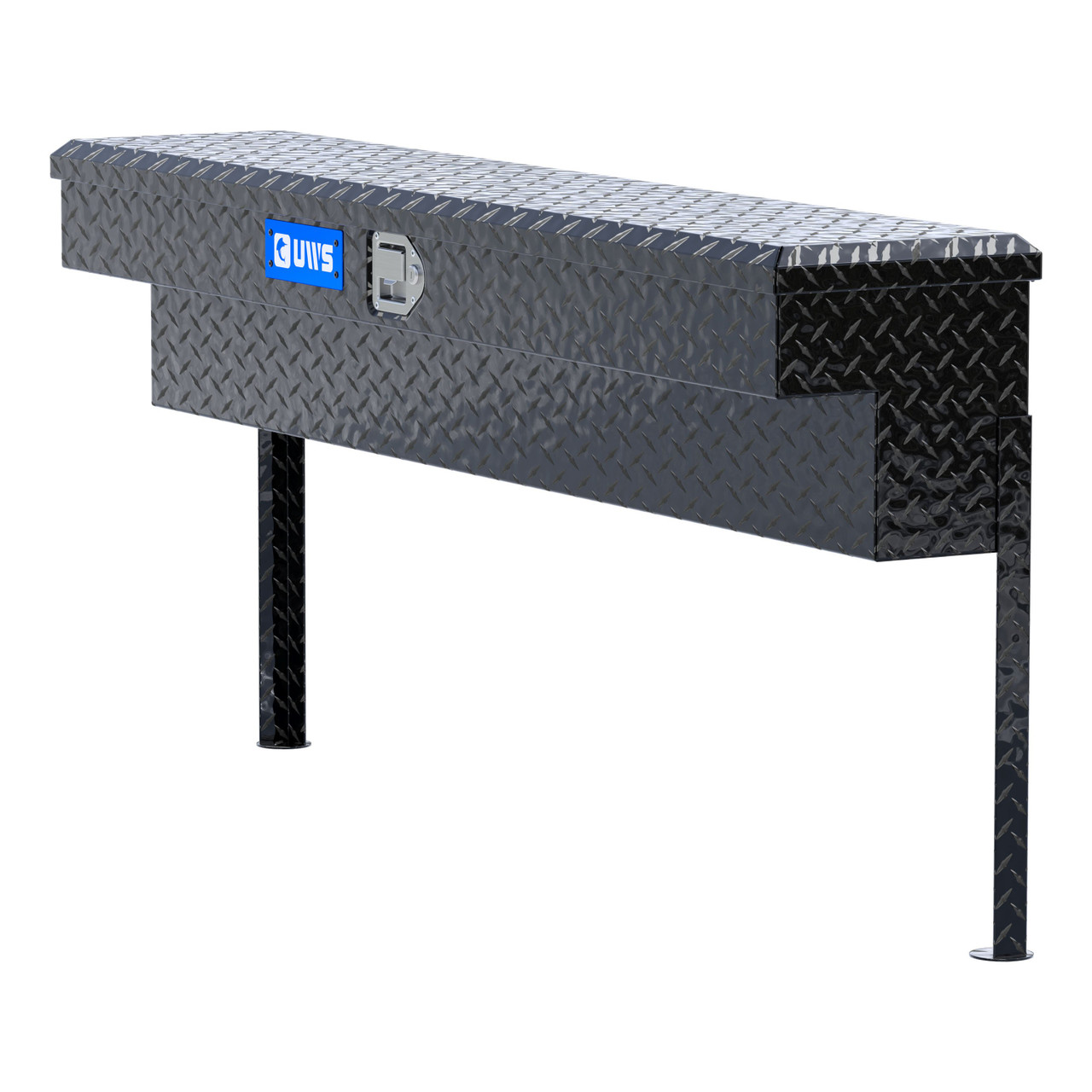 UWS Gloss Black Aluminum 60" Truck Side Tool Box (Heavy Packaging) EC30122