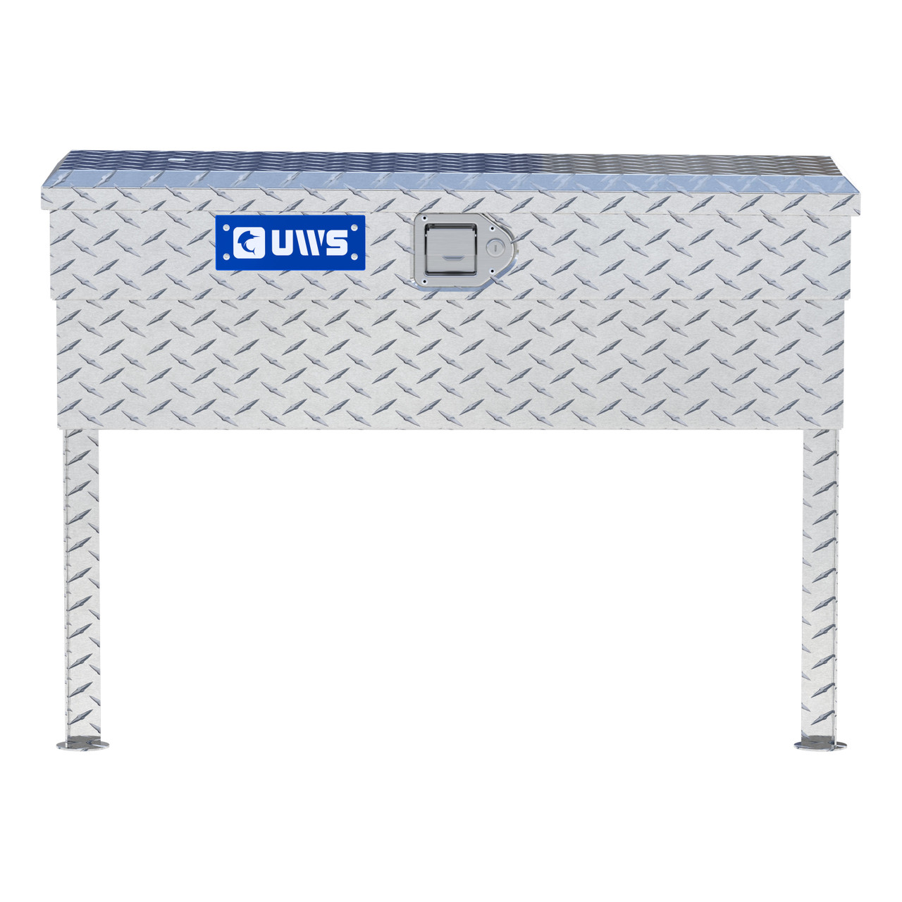 UWS Bright Aluminum 36" Truck Side Tool Box TBSM-36