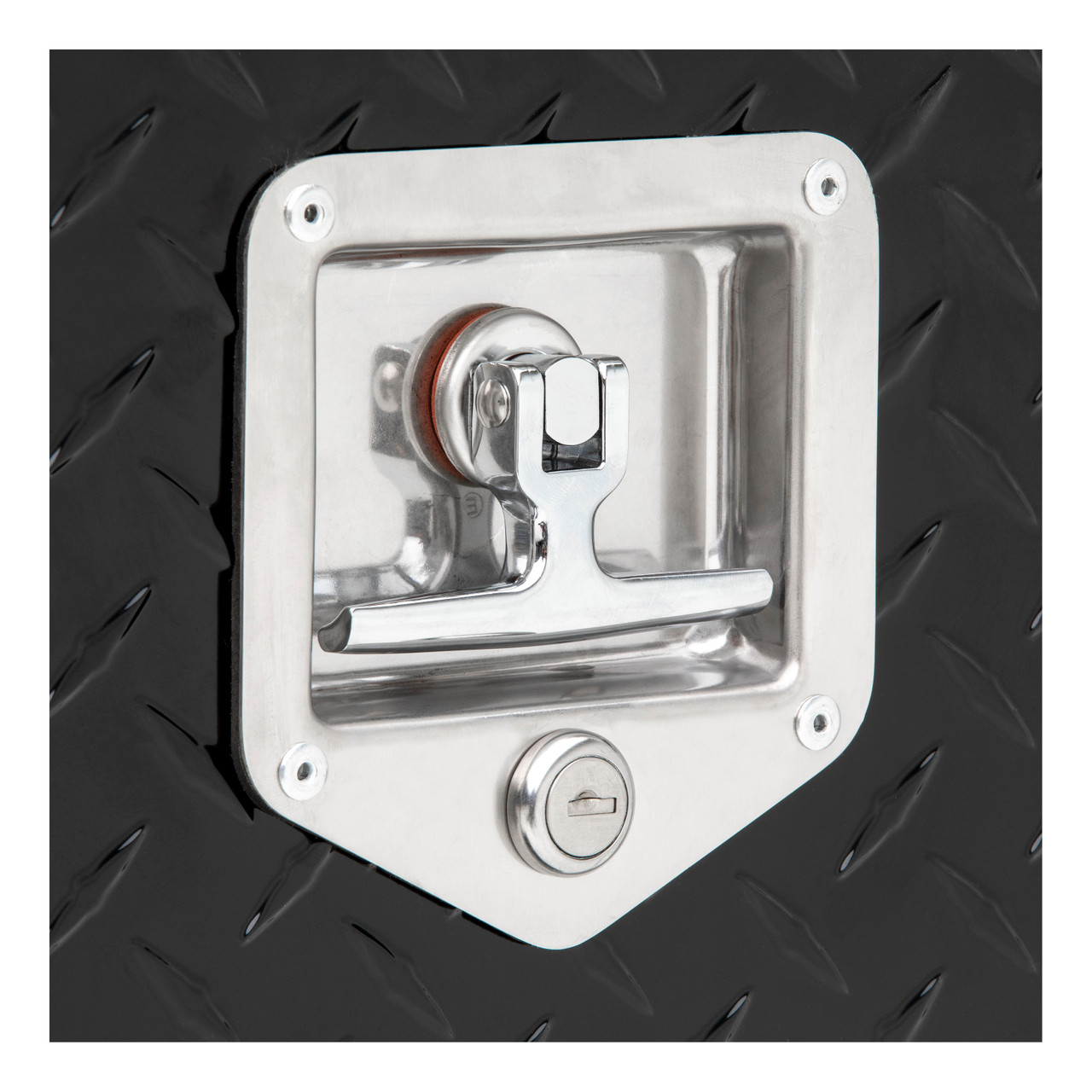 UWS Gloss Black Aluminum 60" Single-Door Topside Truck Tool Box (Heavy Packaging) EC40032