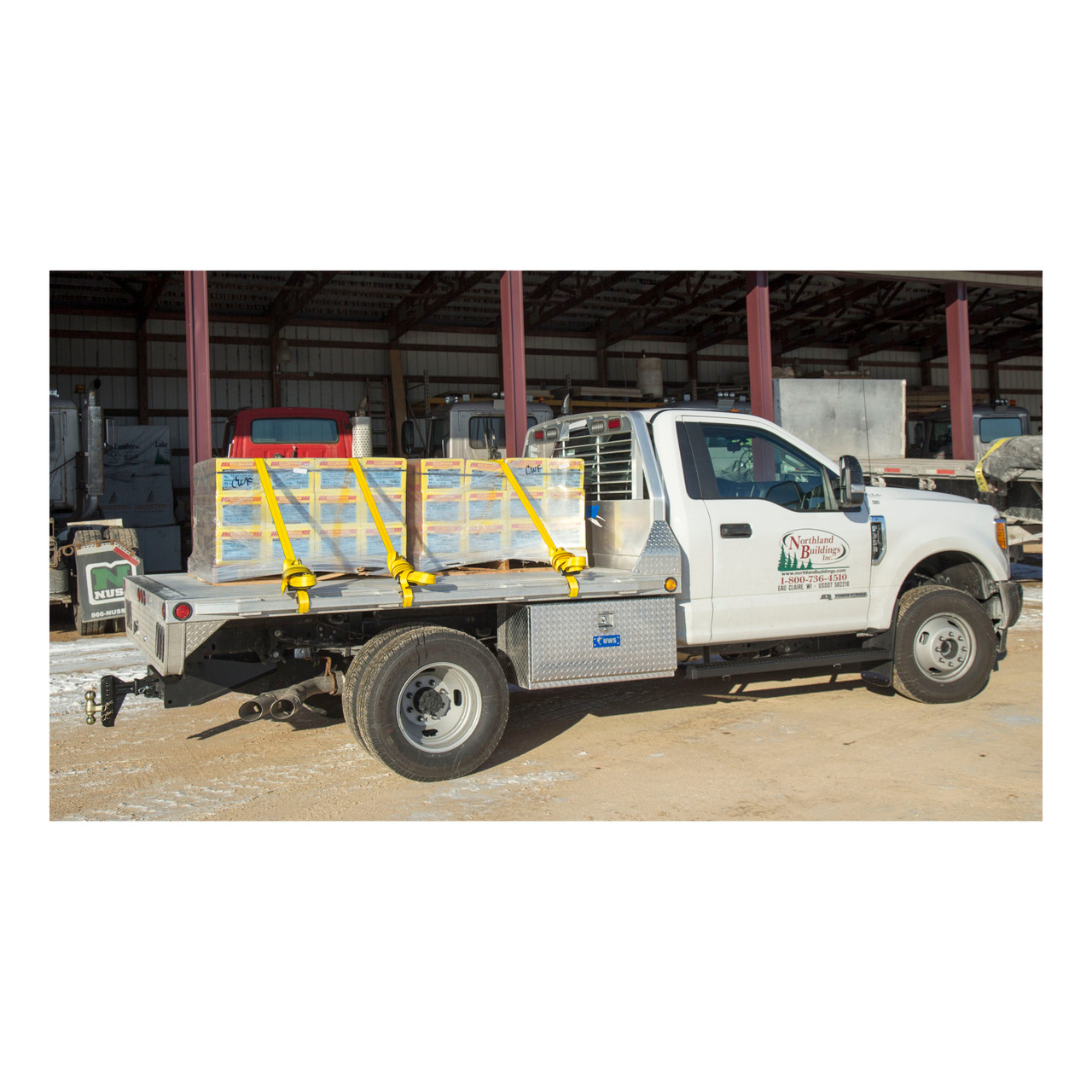 UWS Bright Aluminum 36" Single-Door Underbody Tool Box TBUB-36