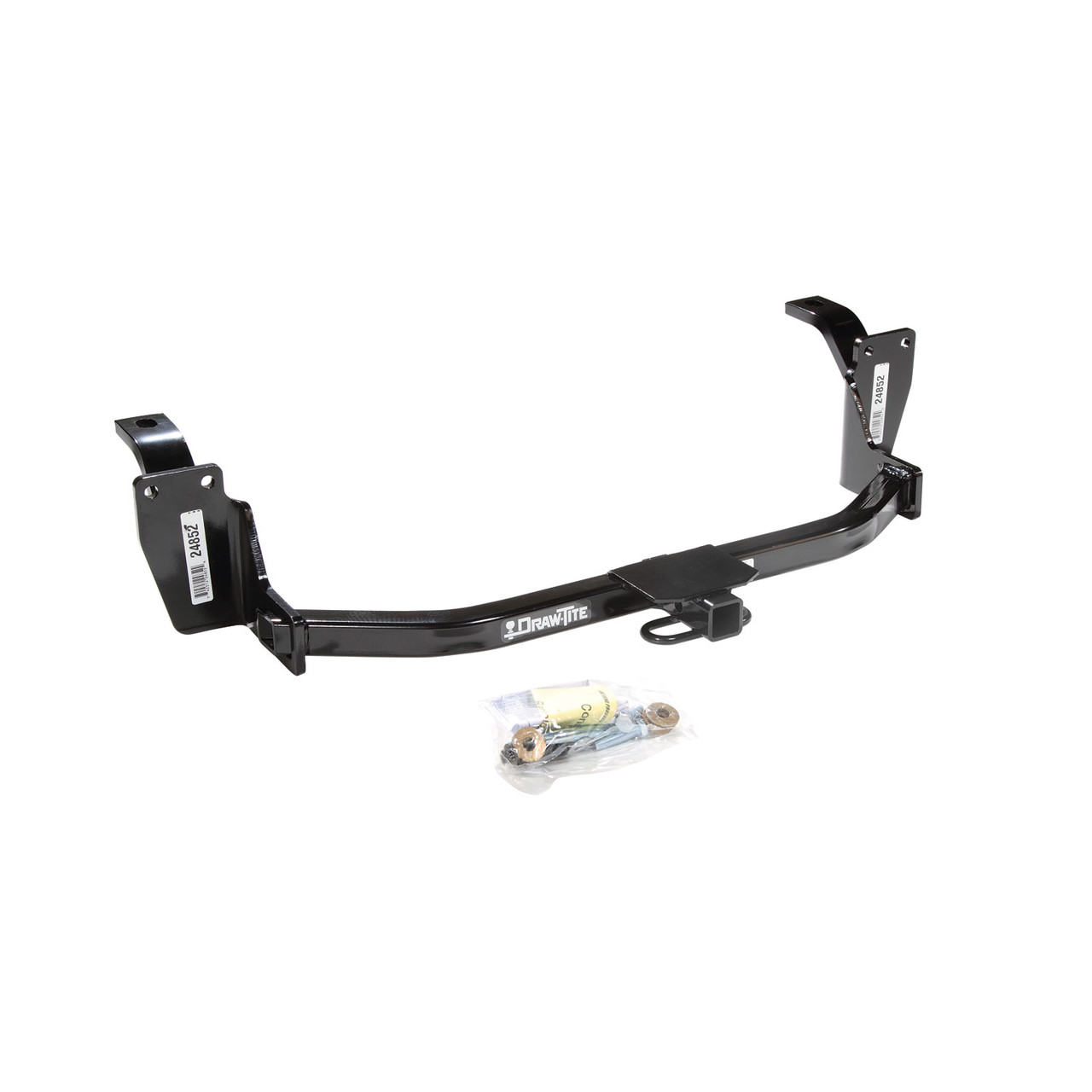 Draw-tite Class 1 Trailer Hitch, 1-1/4" Square Receiver, Black for Select Honda Accord Crosstour, Honda Crosstour 24852