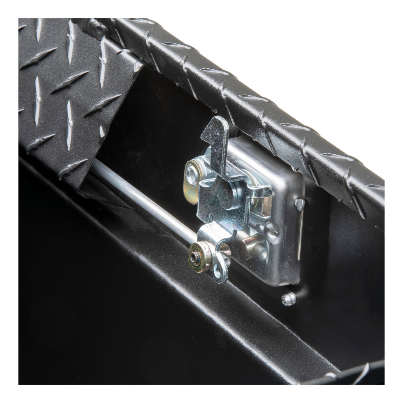 UWS Matte Black Aluminum 72" Truck Tool Box with Low Profile TBS-72-LP-MB