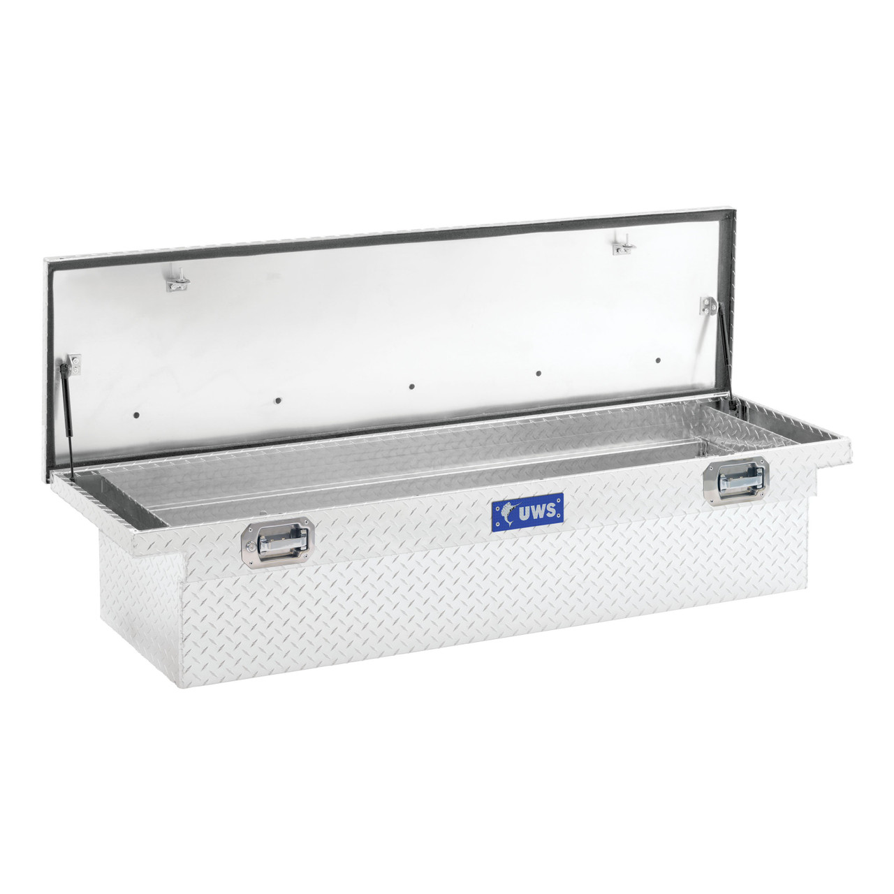 UWS Aluminum 69" Truck Tool Box with Low Profile, Pull Handles TBS-69-LP-PH