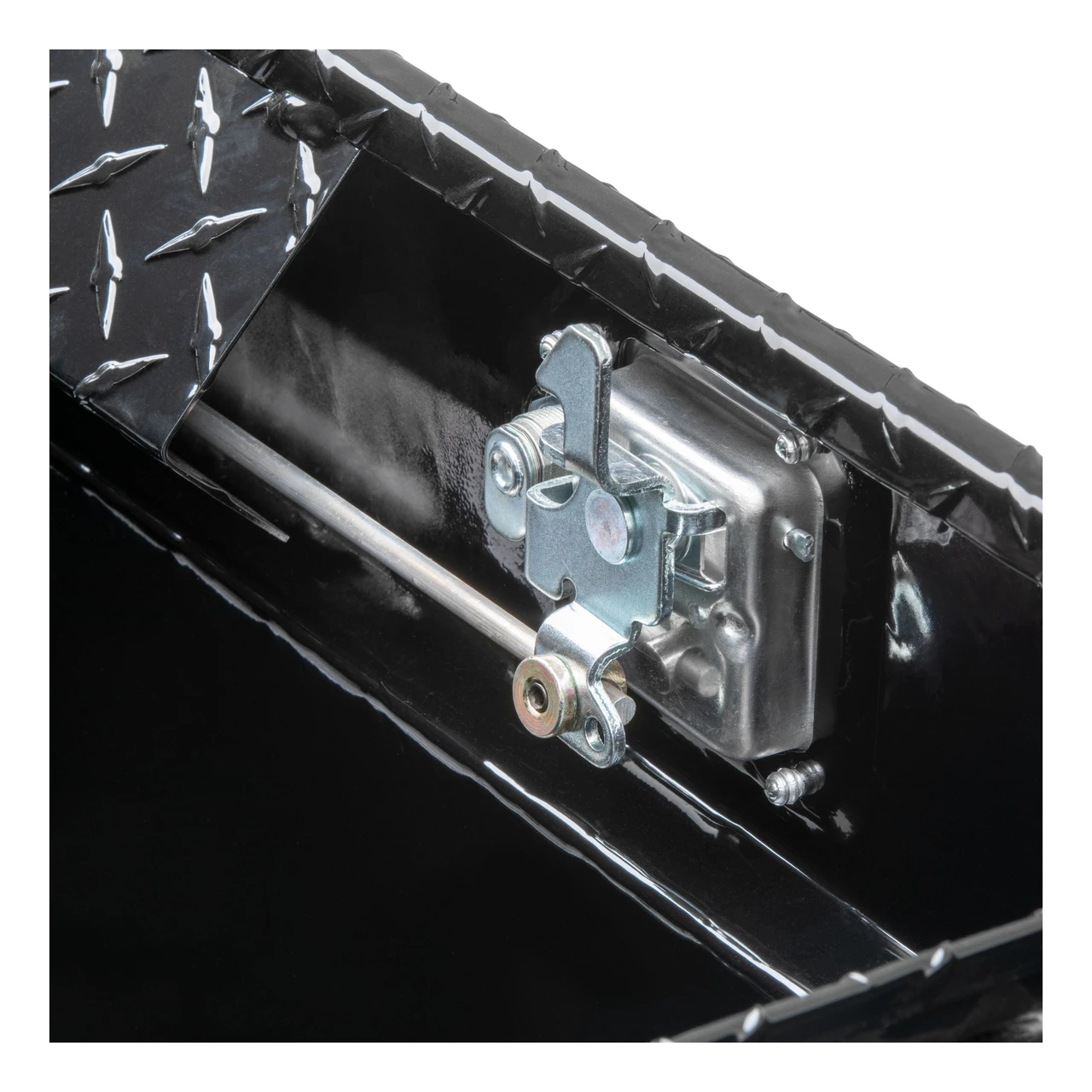 UWS Gloss Black Hammerhead-Style 100-Gallon Aluminum Combo Transfer Tank TT-100HH-CB-B