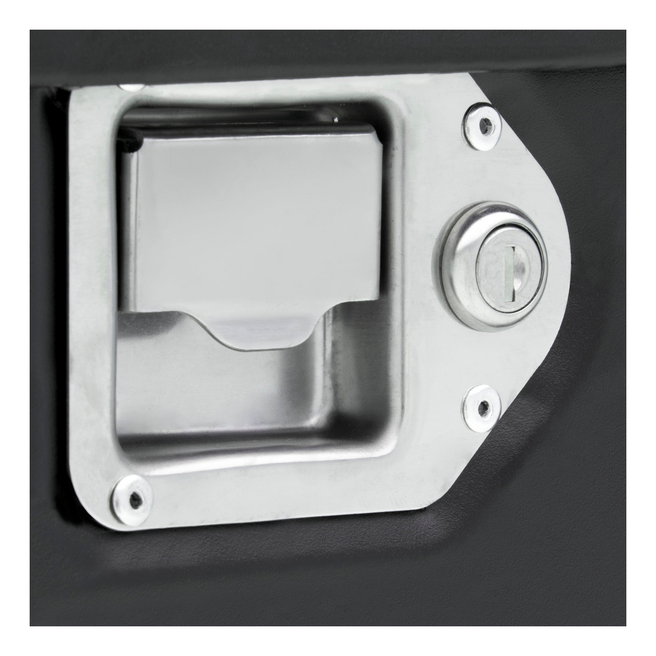 UWS Matte Black 85-Gallon Steel-Aluminum Combo Transfer Tank ST-85-COMBO-MB