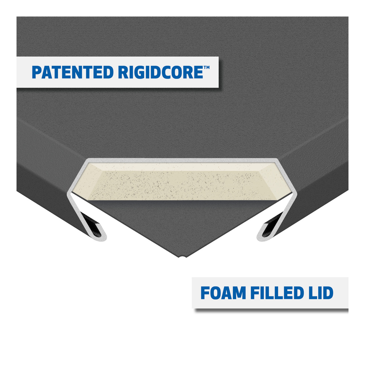UWS Matte Black 75-Gallon Steel-Aluminum Combo Transfer Tank ST-75-COMBO-MB