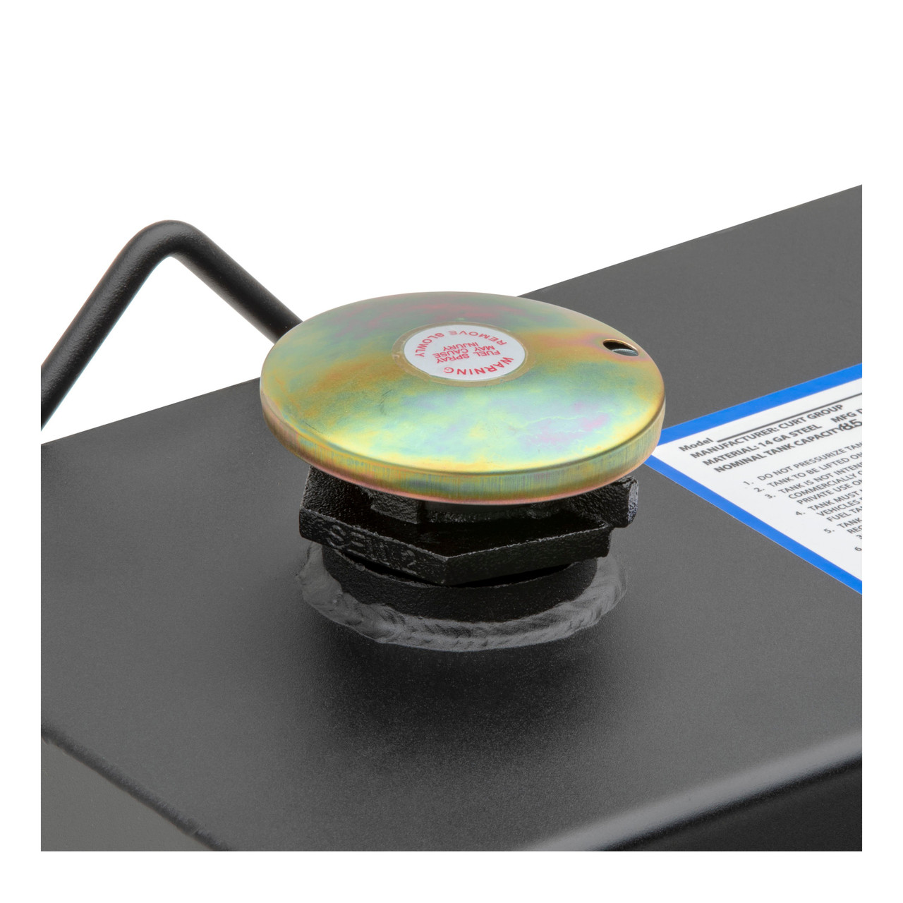 UWS Matte Black 75-Gallon Steel-Aluminum Combo Transfer Tank ST-75-COMBO-MB