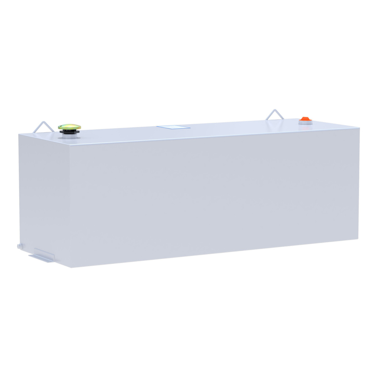UWS White 100-Gallon Rectangle Steel Transfer Tank ST-100-RT-W