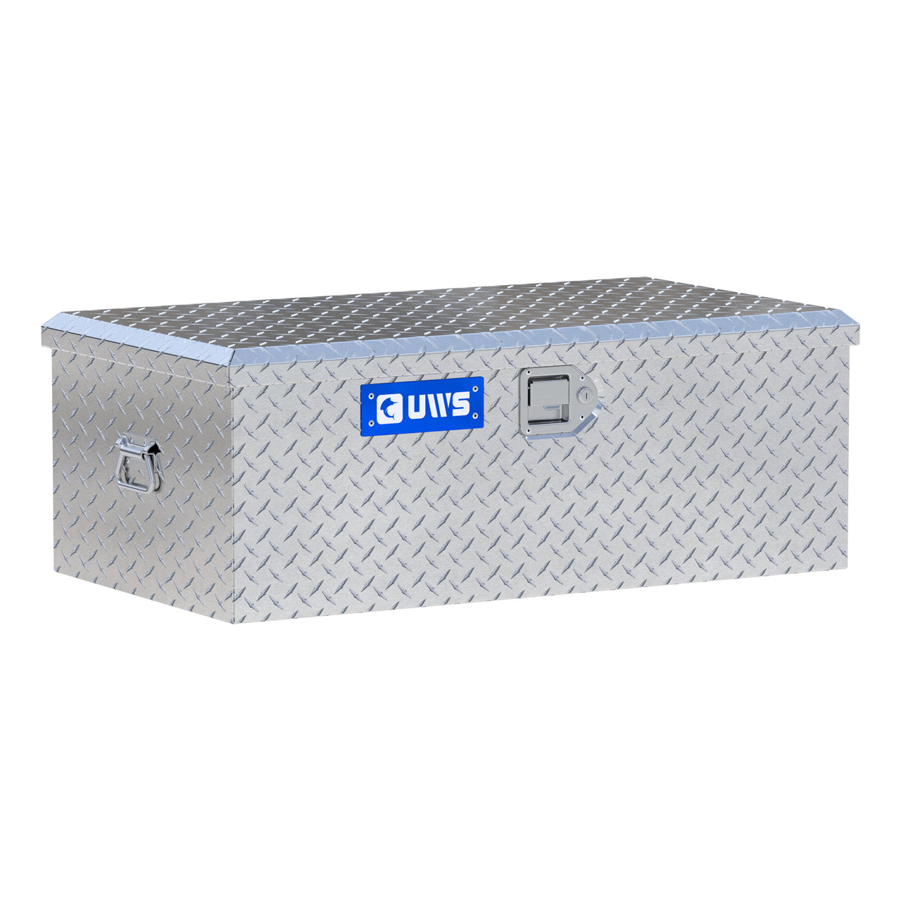 UWS Bright Aluminum 36" Foot Locker (Heavy Packaging) EC20061