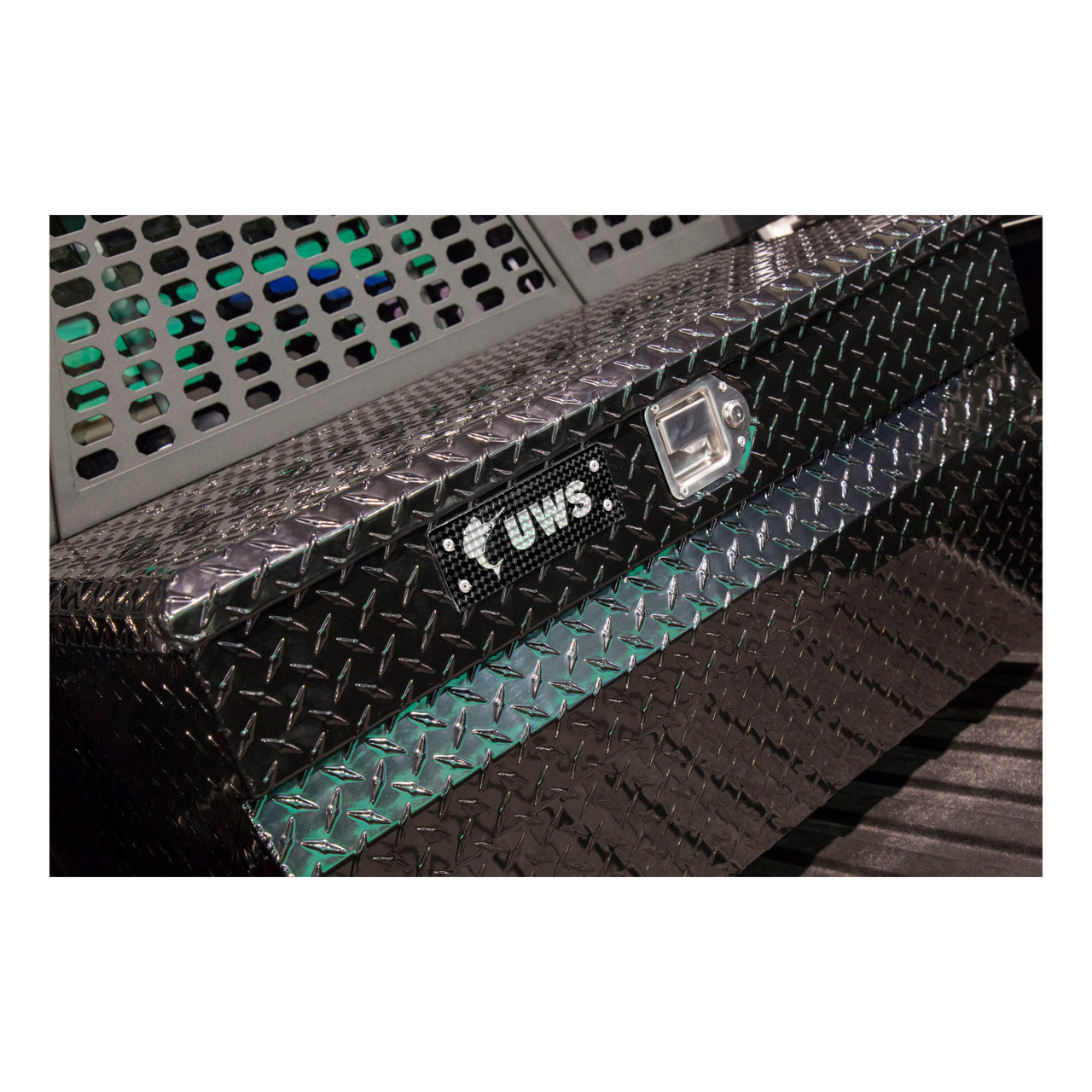 UWS Gloss Black Aluminum 36" Wedge Utility Chest Box (Heavy Packaging) EC20172