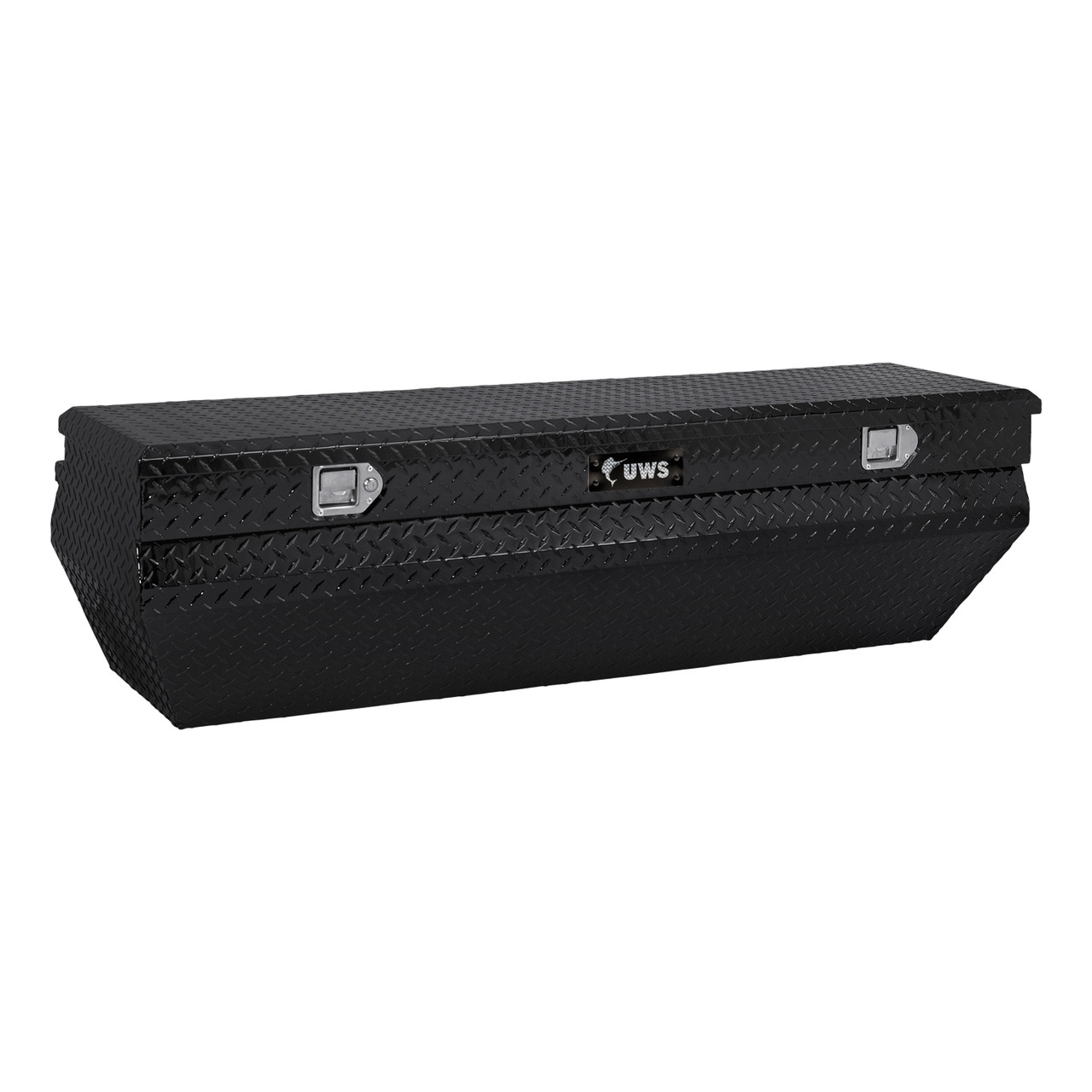 UWS Gloss Black Aluminum 55" Wedged Angled Utility Chest Box (Heavy Packaging) EC20322 UWS Gloss Black Aluminum 55" Wedged Angled Utility Chest Box (Heavy Packaging) EC20322