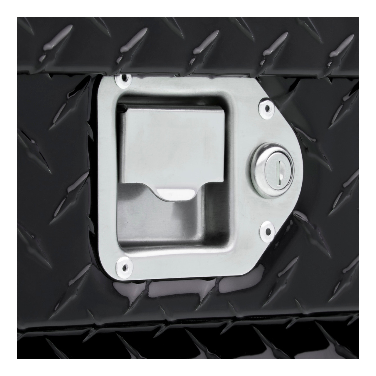 UWS Gloss Black Aluminum 69" Angled Crossover Box with Low Profile (Heavy Packaging) EC10432